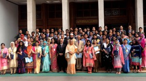 Prime minister gold medal award 2012 group picture 